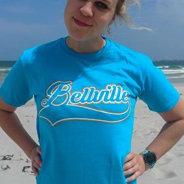 Bellville Streets Turquoise Tees<br>(Unisex) 180g