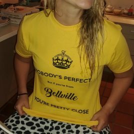 Nobody’s Perfect Yellow Tees<br>(Unisex) 180g