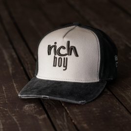 Rich Boy 5 Panel Black