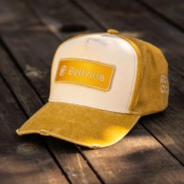 Road Sign 5 Panel Mustard Gold